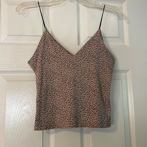 Gaze DTLA leopard print tank top